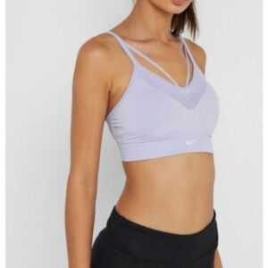 Women's Lavender Nike Sports Bra | Small